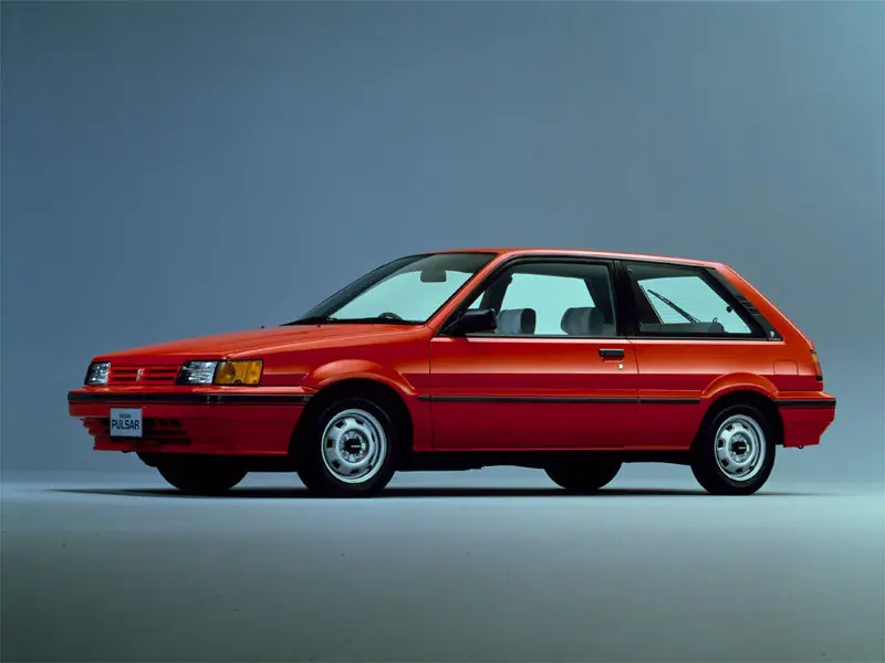 Nissan Pulsar (EN13, HN13, HNN13, N13) 3 поколение, хэтчбек 3 дв. (05.1986 - 03.1988)